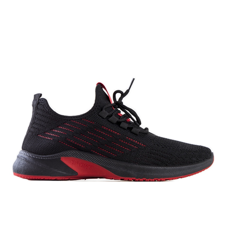Baskets de sport Brownle noires et rouges Baskets de sport Brownle noires et rouges
