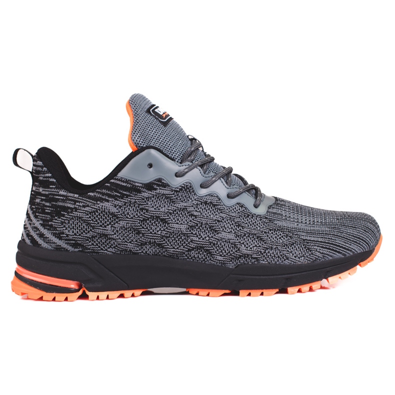 Chaussures de sport pour hommes gris DK le noir Chaussures de sport pour hommes gris DK le noir