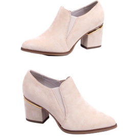 Brenda Beige chaussures à talons hauts