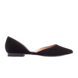 Marco Shoes Ballerines subtiles noir