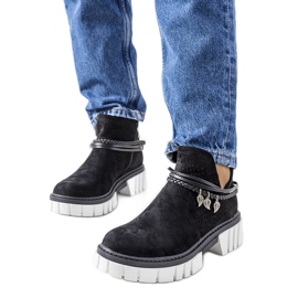 Bottines Chewings noires