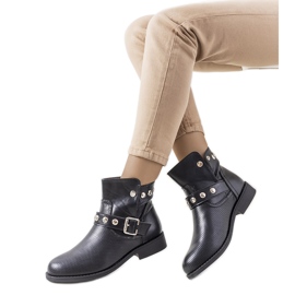 PA1 Bottines Punchs noires