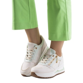 Baskets Allentown crème multicolore