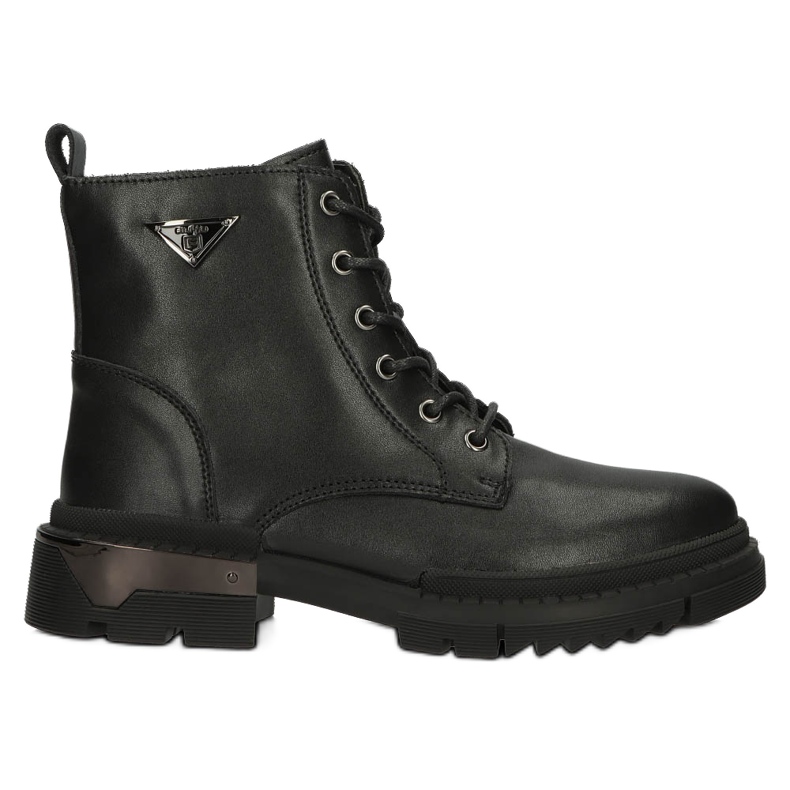 Bottes isolées en cuir Filippo W PAW377B le noir
