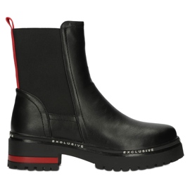 Bottines Chelsea isolées Filippo W PAW385 noir
