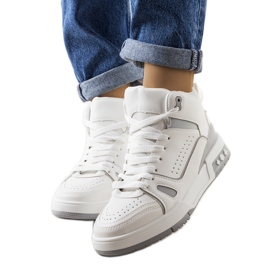 Baskets grises pour la cheville Megatheo