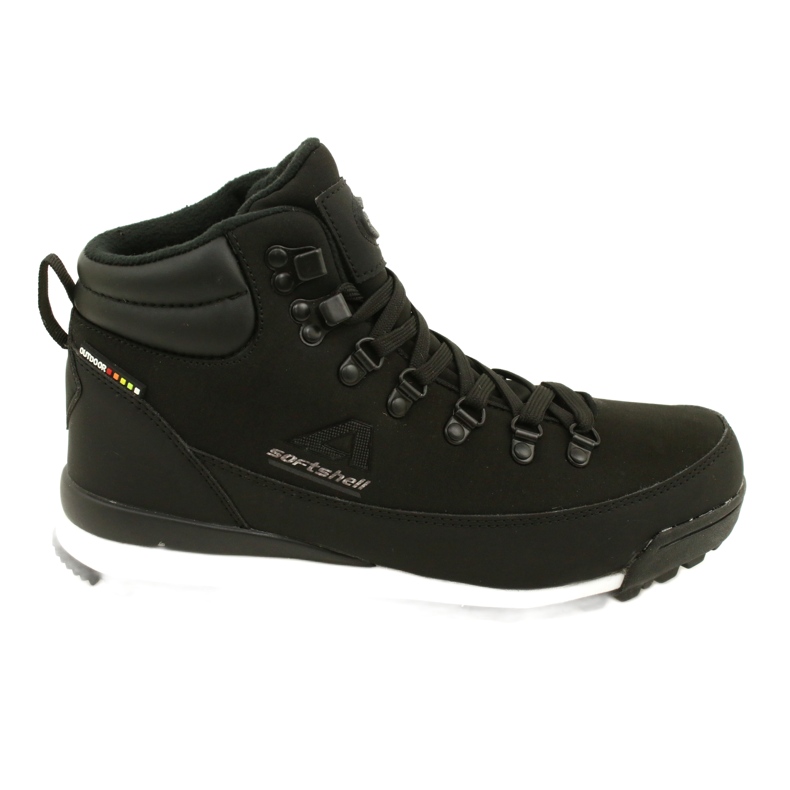 American Club Bottes d'hiver de trekking américaines Softshell WT60 noir le noir