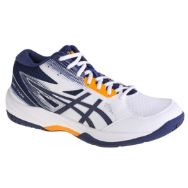 Asics Gel-Task Mt 3 M 1071A078-100 chaussures de volley-ball multicolore blanche