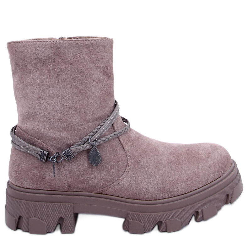PA1 Bottes plates Connie Taupe beige