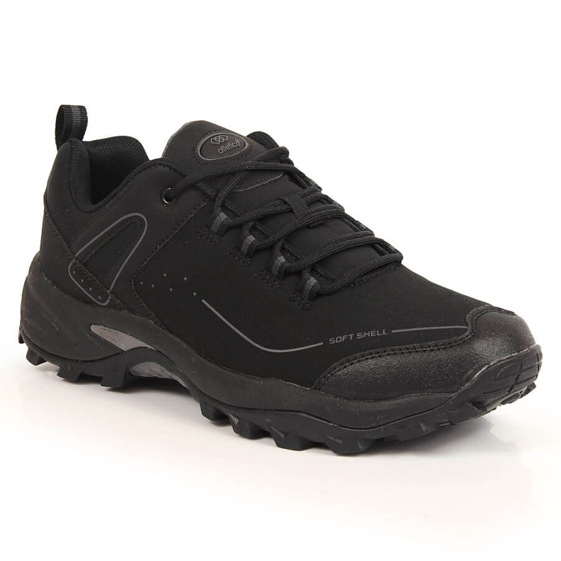 Chaussures de sport trekking softshell homme Atletico imperméables le noir