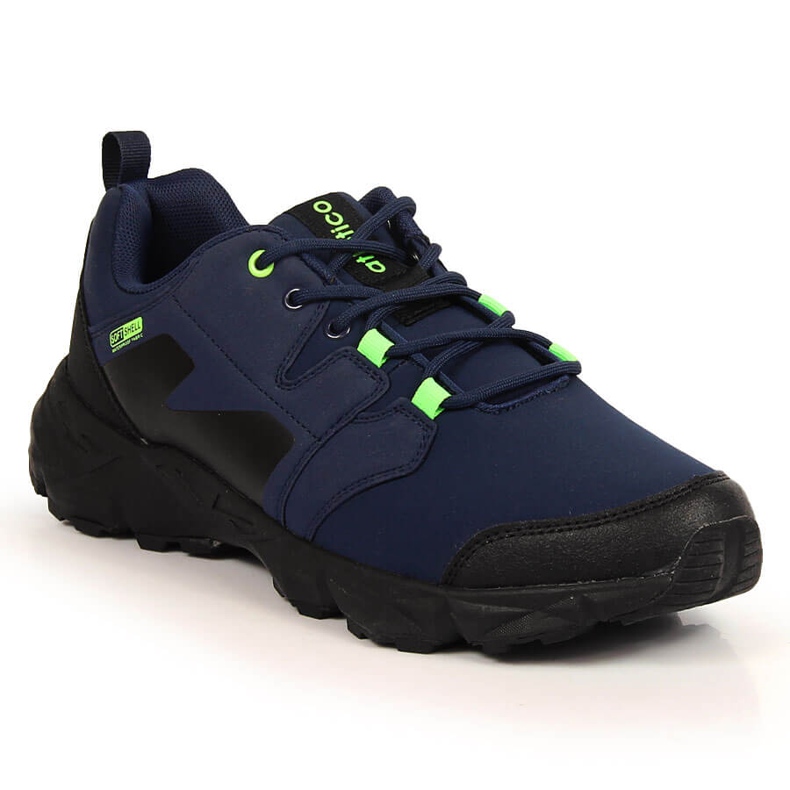 Chaussures de trekking imperméables homme Atletico bleu marine