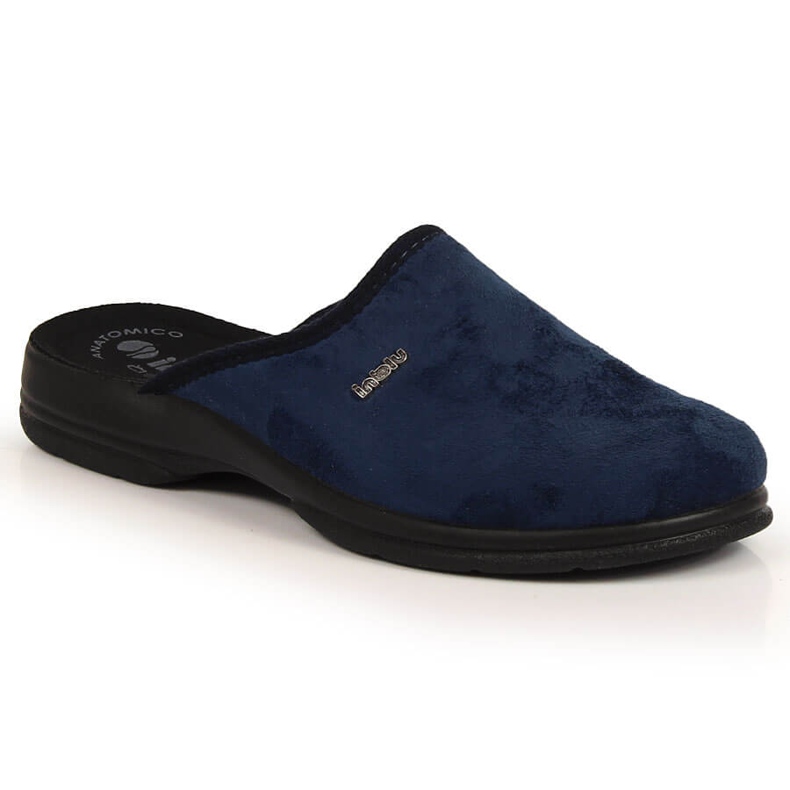 Chaussons Inblu bleu marine confortables pour homme