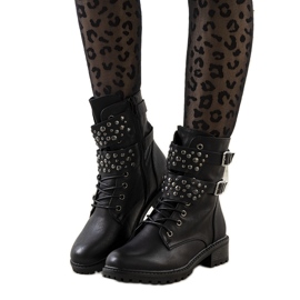 Chaussures femme noires Menez