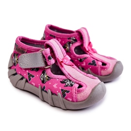 BEFADO S.A. Chaussons Befado Velcro 190P102 Rose BEFADO S.A. Chaussons Befado Velcro 190P102 Rose