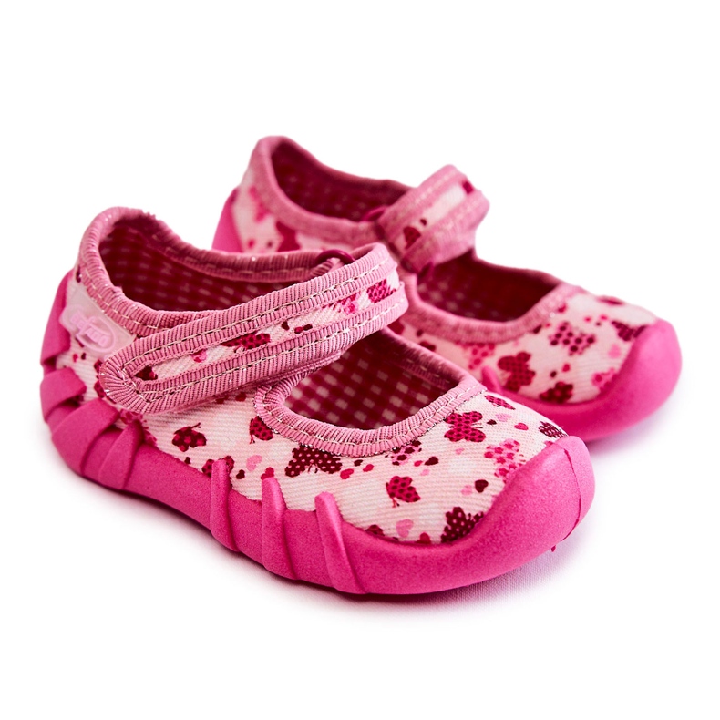 BEFADO S.A. Chaussons ballerines Befado Papillons 109P257 Rose