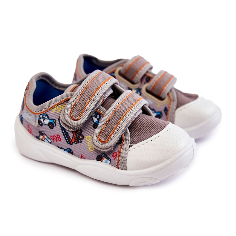 BEFADO S.A. Baskets pour enfants Autka Befado 907P139 Gris