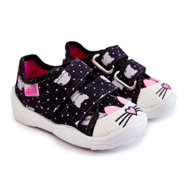 BEFADO S.A. Baskets pour enfants Kotki Befado 907P151 Noir