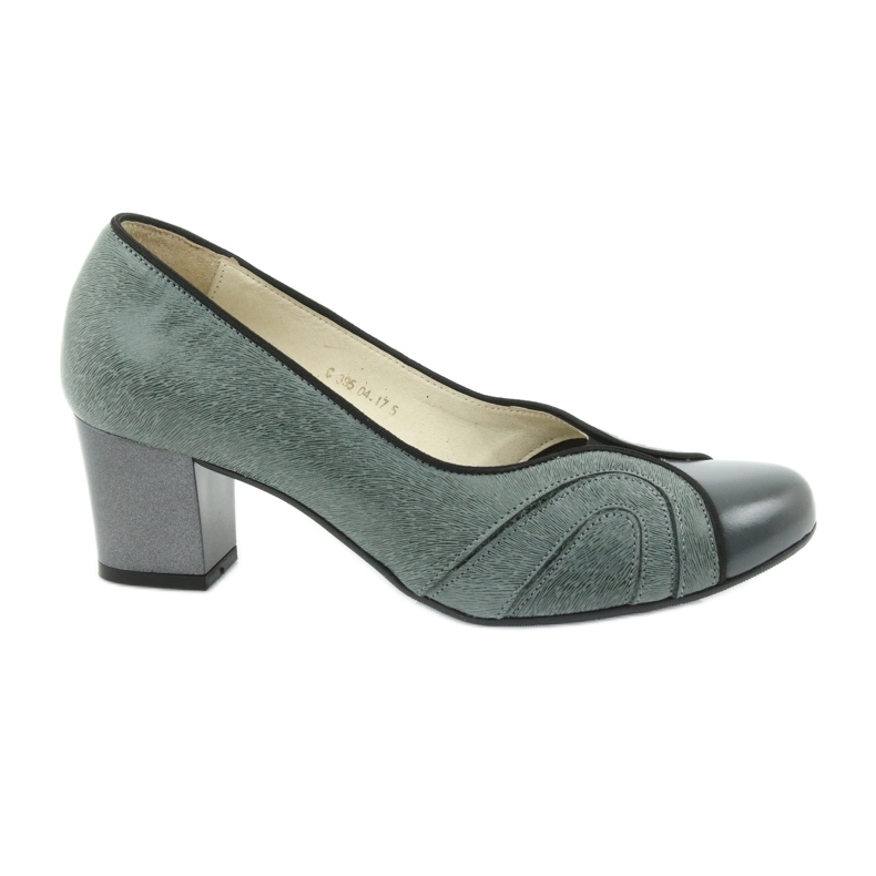 Espinto Classic Women's High Heels 395 Tęg G1 / 2 Gray gris Espinto Classic Women's High Heels 395 Tęg G1 / 2 Gray gris