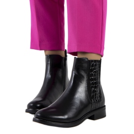 Bottes Rotherham noires le noir