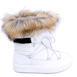 BM Bottes de neige femme Amerie Blanc