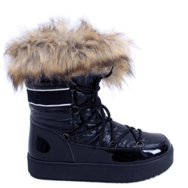 BM Bottes de neige femme Amerie Noir
