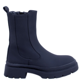 BM Bottines Chelsea noires Carmit