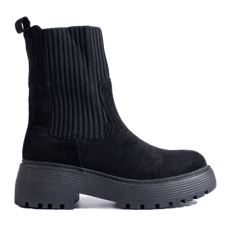 Travailleuses pour femmes avec une tige souple Shelovet noir le noir Travailleuses pour femmes avec une tige souple Shelovet noir le noir