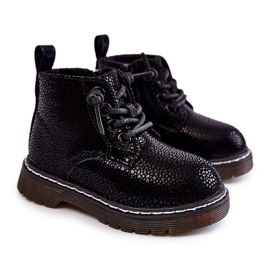 Bottes chaudes pour enfants avec fermeture éclair Noir Betsy
