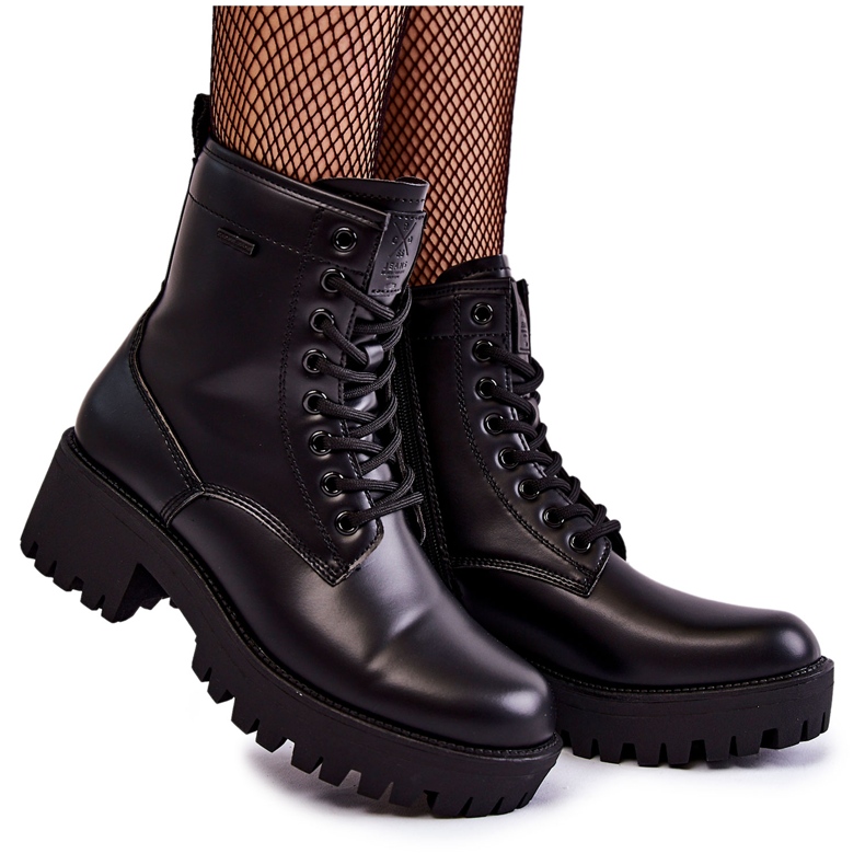 Bottes Femme Cross Jeans KK2R4070C Noir le noir