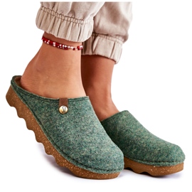 Chaussons Domestiques Prophylactiques Inblu DK-08-007 Vert