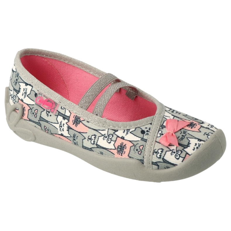 Chaussures enfant Befado 116X297 rose argent gris