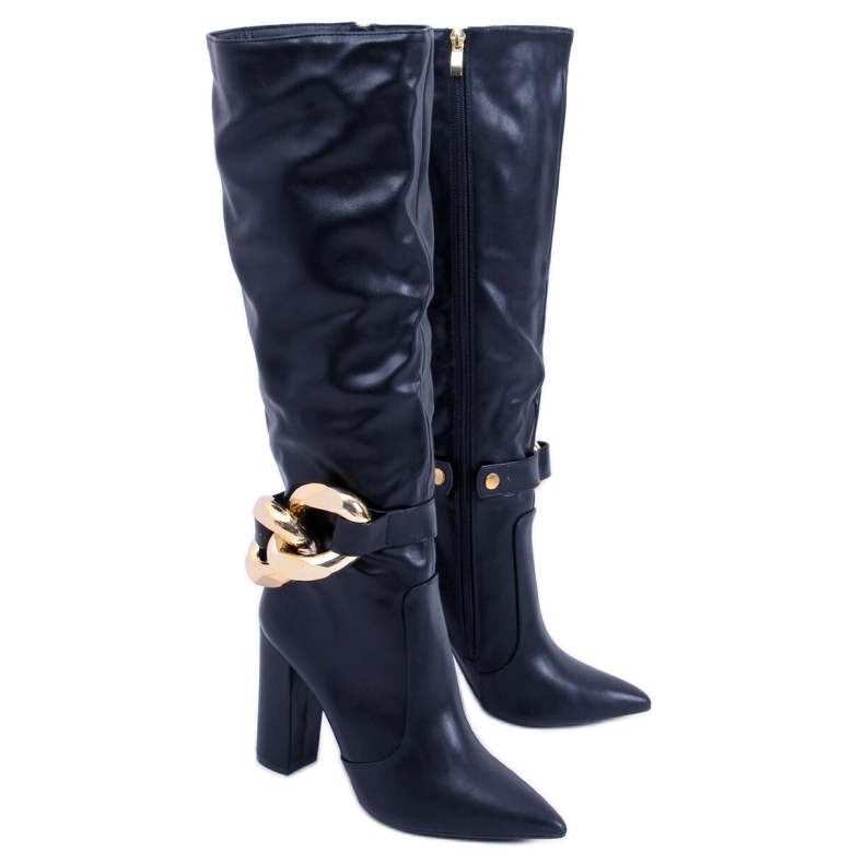 PA1 Bottines à talons Sheryl noires le noir