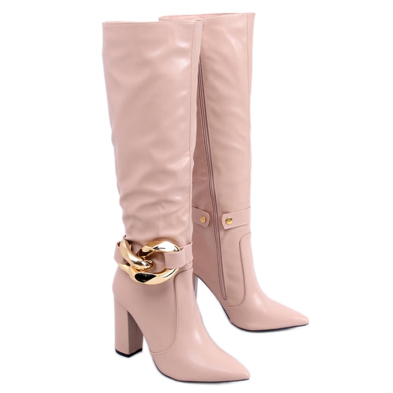 PA1 Talons hauts Sheryl nude beige rose