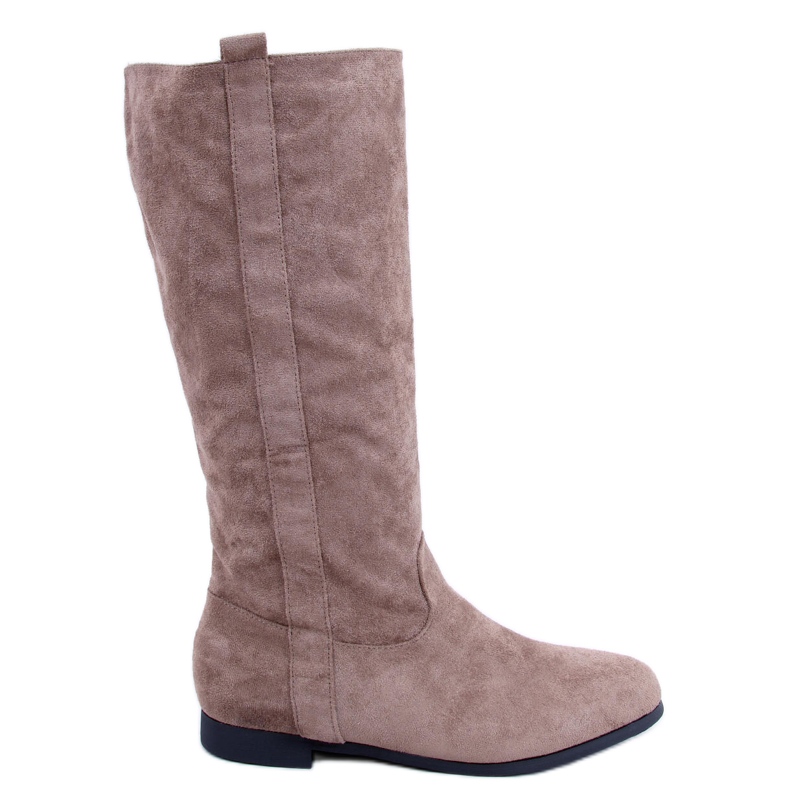 PA1 Bottines plates Flatty Kaki beige