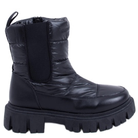 PA1 Bottes de neige isolées Milan Noir