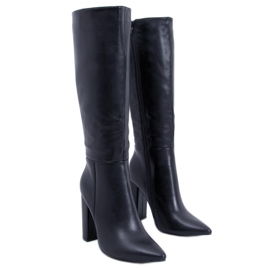 BM Talons hauts classiques Tiffany Black noir