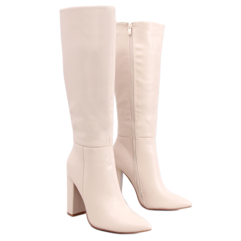 BM Talons hauts classiques Tiffany Beige