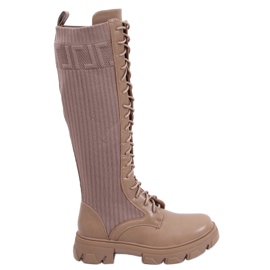 BM Tige élastique Keyshia LT.KHAKI beige BM Tige élastique Keyshia LT.KHAKI beige