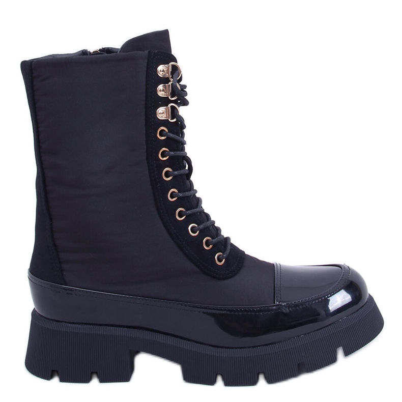 BM Bottines à lacets Merced Noir le noir