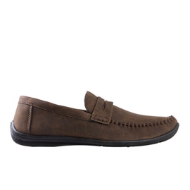BM Mocassins homme marron Pearse brun BM Mocassins homme marron Pearse brun