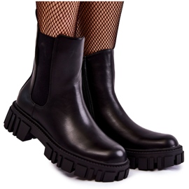 Bottes Workery Cross Jeans KK2R4069C Noir