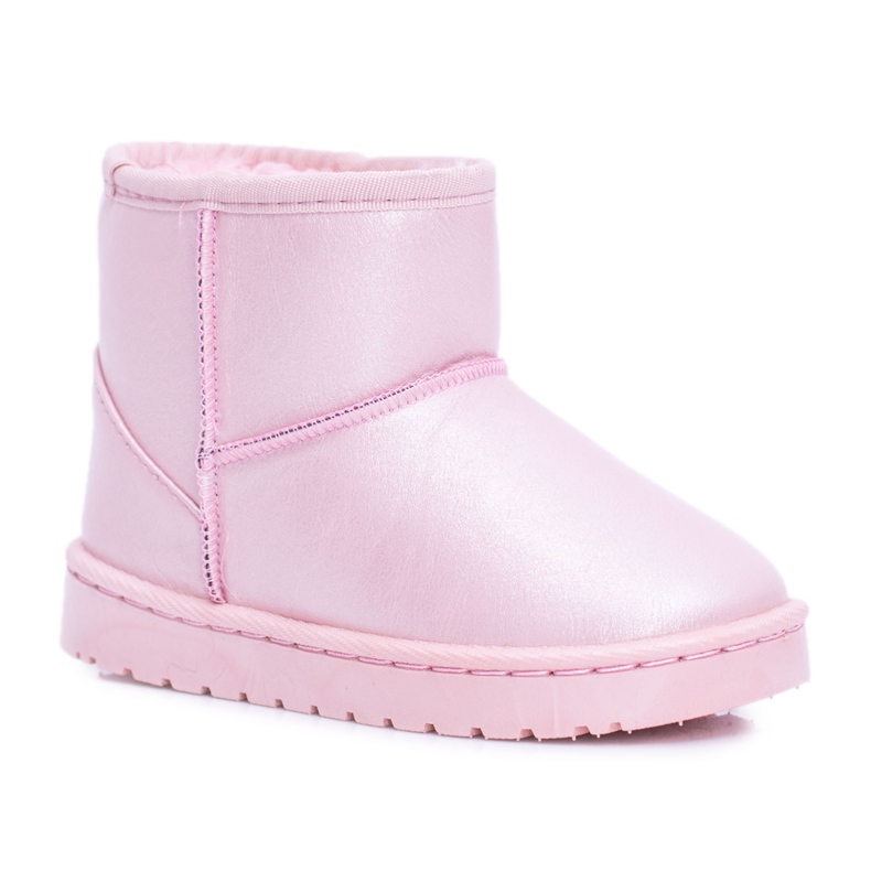 FRROCK Bottes de neige chaudes pour enfants roses Scooby 2022-1C / 2C / 3C