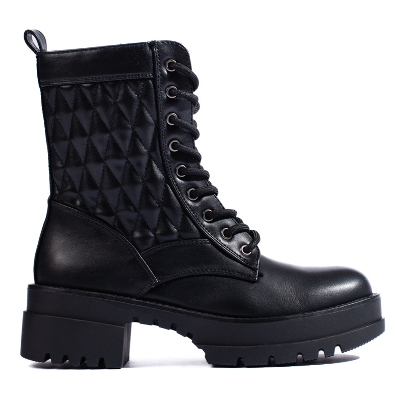 Baggies femme avec tige à volants le noir