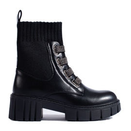 Bottes noires pour femmes le noir Bottes noires pour femmes le noir