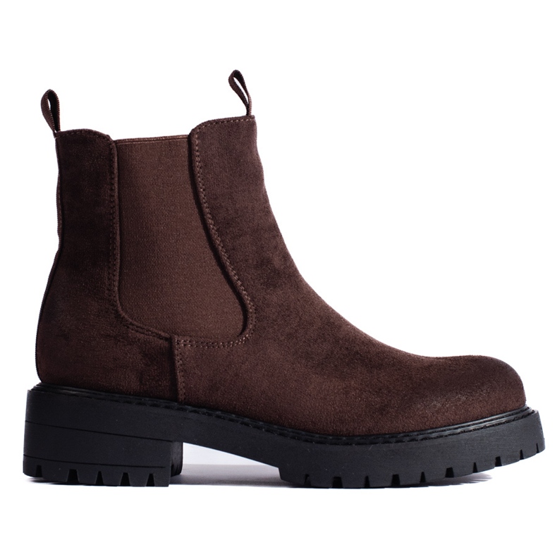 Bottines Chelsea marron Shelovet brun