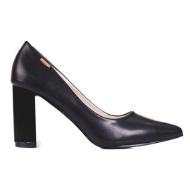 Escarpins pour femmes sur le poteau noir Shelovet le noir Escarpins pour femmes sur le poteau noir Shelovet le noir
