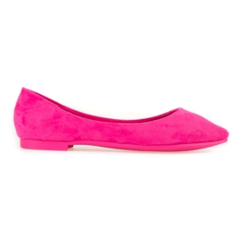 Ballerines confortables en daim Shelovet rose