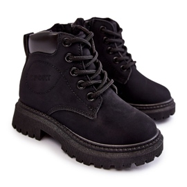 Bottes chaudes enfant Cheddy noir le noir