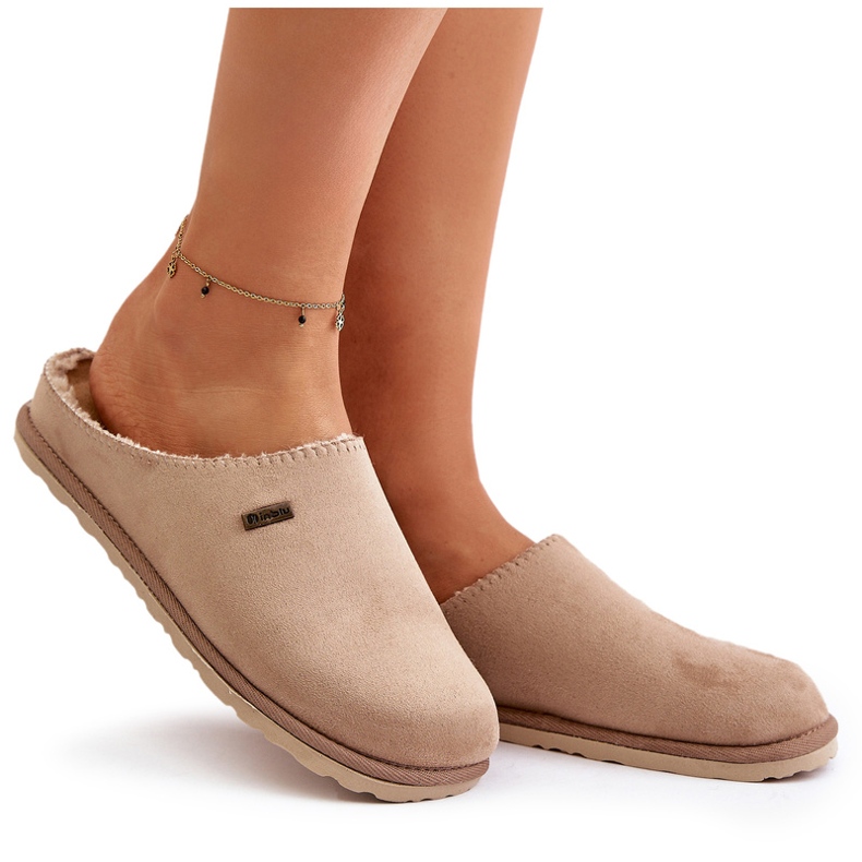 Chaussons Chauds Domestiques Inblu CS-34-011 Beige Chaussons Chauds Domestiques Inblu CS-34-011 Beige