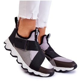 Baskets Femme Big Star KK274546 Gris-Noir